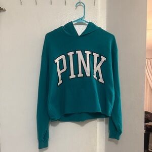 PINK Victoria's Secret Turquoise Sweatshirt